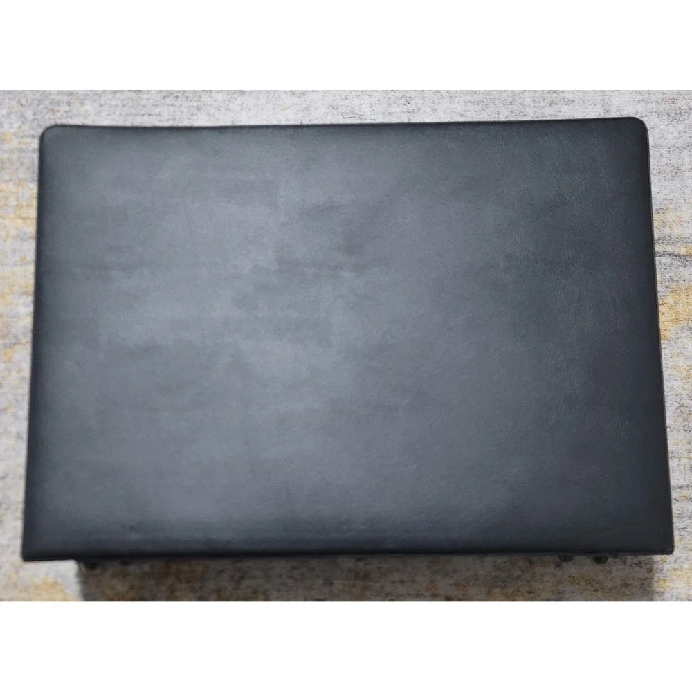Solo Classic Vinyl Briefcase Black w/Combination Lock‎  17.5 inches X 12.5 X 4